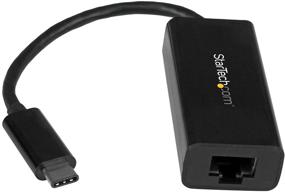 img 4 attached to 🌐 StarTech.com USB C to Gigabit Ethernet Adapter - Black - USB 3.1 to RJ45 LAN Network Adapter - USB Type C to Ethernet (US1GC30B) - Limited stock - Explore the alternative US1GC301AUW
