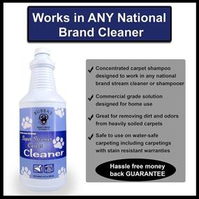 img 2 attached to Bubbas Concentrate Pet Odor Eliminator Carpet Cleaner Solution: Powerful Stain and Odor Remover for Cat Urine and Dog Pee - Ideal Carpet Shampoo, Freshener, and Deodorizer for Home, with Added Benefits for Puppy Potty Training Essentials