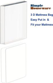 img 3 attached to 🛏️ Optimized Houseware Queen Size Mattress Bag
