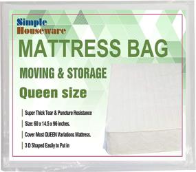 img 4 attached to 🛏️ Optimized Houseware Queen Size Mattress Bag