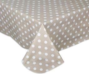 img 3 attached to 🌂 Beige Home Fashions Waterproof Tablecloth: Style & Durability Combined