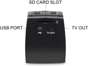 img 2 attached to 📸 DIGITNOW 22MP All-in-1 Film & Slide Scanner: Convert 35mm 135, 110, 126, Super 8 films/slides/negatives to Digital JPG Photos with 2.4" LCD Screen and 128MB Memory