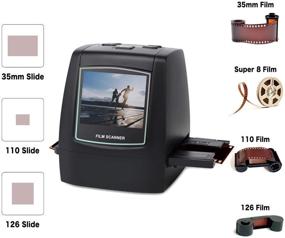 img 3 attached to 📸 DIGITNOW 22MP All-in-1 Film & Slide Scanner: Convert 35mm 135, 110, 126, Super 8 films/slides/negatives to Digital JPG Photos with 2.4" LCD Screen and 128MB Memory