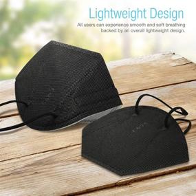 img 1 attached to 🔒 SUNCOO Protective KN95 Mask Pack for Occupational Health and Safety