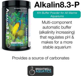 img 1 attached to 🐠 Brightwell Aquatics Alkalin8.3-P: The Ultimate Alkaline KH Buffer for Marine and Reef Aquariums