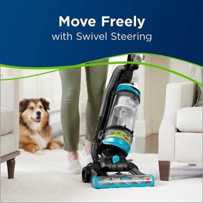 img 2 attached to 🧹 BISSELL Cleanview Teal Swivel Rewind Bagless Pet Upright Vacuum Cleaner