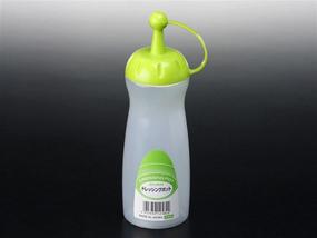 img 2 attached to 🍶 JapanBargain 3269: Japanese Plastic Squeeze Sauce Bottle Dispenser - Versatile Seasoning Container for Condiments, Dressings, and More! 11.5oz - Made in Japan