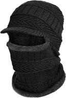 syhood knitted balaclava beanie winter outdoor recreation in hiking & outdoor recreation clothing logo