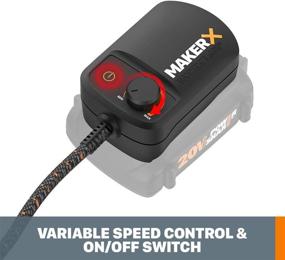 img 1 attached to Enhance Versatility with WORX WA7150 20V MAKERX Hub Power Adapter