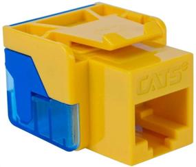 img 1 attached to ICC CAT5E RJ45 Keystone Jack For EZ Style Office Electronics