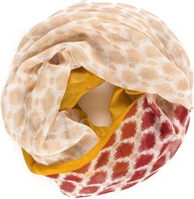 img 3 attached to Infinity Scarf: Stylish Women's Lightweight Fashion Scarf for Fall-Winter