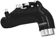 🔌 high-performance mishimoto silicone induction hose for subaru wrx/sti 2008-2014 - black logo