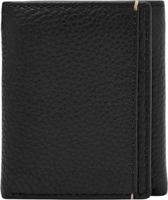 img 4 attached to 💼 Relic Men's Trifold Wallet Brown: Sleek Design and Functional Capacity