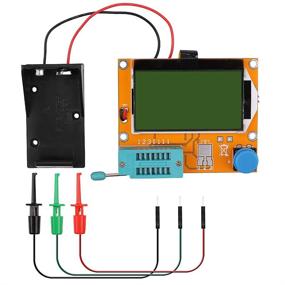 img 4 attached to 🧪 Enhanced 12864 Mega328 ESR Transistor Resistor Diode Capacitor Mosfet Tester with Test Hook: Accurate Component Measurement