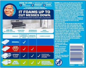 img 3 attached to 🧽 2-Count Kitchen Scrubber: Mr. Clean Magic Eraser for Better Results