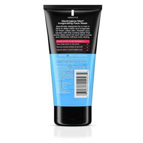 img 1 attached to Revitalize Your Skin with Neutrogena Men Invigorating Face Wash, 5.1 fl. oz.