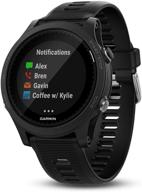 garmin forerunner watch black band logo