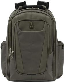 img 4 attached to 🎒 Maxlite 5 Lightweight Underseat Laptop Backpack: Ultimate Travel Companion in Slate Green (17.5-Inch)