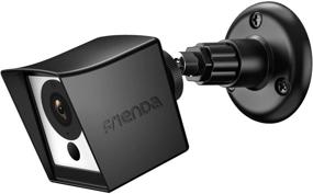 img 4 attached to 📷 Frienda Wyze Cam 1080p Camera and iSmart Alarm Spot Camera Compatible Camera Cover, Black Skin Cover with Security Wall Mount, Weather Resistant - Protects Against Rain and Dust (Camera Not Included)