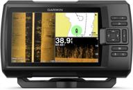 🐟 garmin striker 7sv gps fishfinder: chirp traditional, clearvu and sidevu sonar transducer, quickdraw contours mapping software (010-01874-00) logo