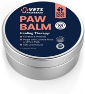 🐾 premium paw pad protection balm for dogs: heals, moisturizes & repairs dry noses and paws in extreme weather logo