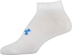 img 2 attached to 🧦 Under Armour Women's Essential Low Cut Socks, Pack of 6