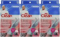 💫 premium latex-free gloves - mr. clean bliss, small size (3 pairs) logo