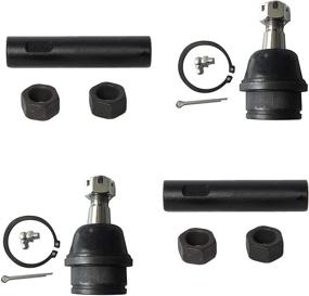 img 1 attached to Detroit Axle - 13pc Set: 4WD Front Upper Control Arms + Lower Ball Joints + Tie Rods + Sway Bars Kit Replacement for Ford F-150 Expedition Lincoln Navigator