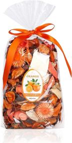 img 4 attached to 🍊 SOLIMPIA Potpourri Bag - Orange Flowers Fragrance Sachet Petal Bowl and Vase Filler - Home, Bathroom, Living Room, and Office Décor - Perfect for Filling an 83 Fluid-Oz Bowl (Orange)