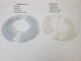 img 3 attached to 🍺 Fermtech 10ft - 3/16" ID (5mm) 7/16" OD NSF 51 Food Safe Vinyl Tubing: Multipurpose Tube for Beer Line, Kegerator, Wine Making, Aquaponics, Air Hose