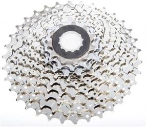 img 1 attached to 🚴 Shimano Cycling 9-Speed Cassette, Compatible with 11-28T Bikes