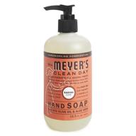 🧼 mrs. meyer's radish hand soap 12.5 fl oz pump (370ml), pack of 2 logo