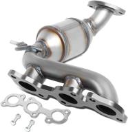 oem-conv-043 right position factory style catalytic converter exhaust manifold by dna motoring: improved performance & longevity logo