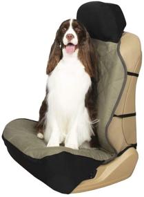 img 1 attached to 🐾 Quilted Bench Seat Cover for Cars - PetSafe Happy Ride, Ideal for Dogs and Pets