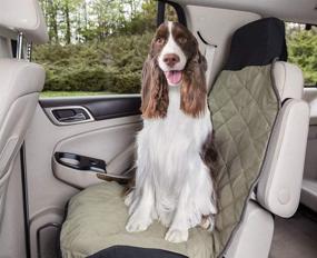 img 2 attached to 🐾 Quilted Bench Seat Cover for Cars - PetSafe Happy Ride, Ideal for Dogs and Pets