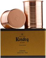 🍹 kosdeg 12oz copper cocktail tins for enhanced seo logo