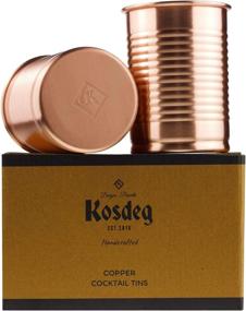 img 4 attached to 🍹 Kosdeg 12Oz Copper Cocktail Tins for Enhanced SEO