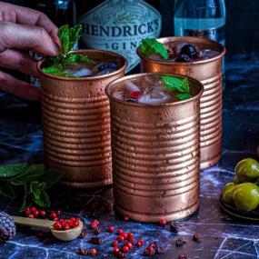 img 3 attached to 🍹 Kosdeg 12Oz Copper Cocktail Tins for Enhanced SEO