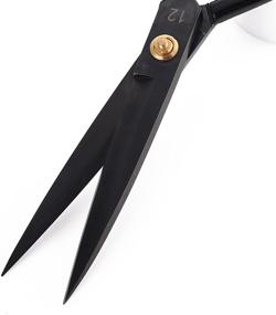 img 1 attached to SUNLAND Professional Tailor Scissors Sewing