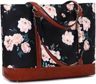 👜 15.6 inch usb laptop shoulder purse bag for teacher work school travel - large tote bag for women handbags logo