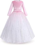 👗 blue gradient girls' dresses for bridesmaid, communion, and princess attire logo