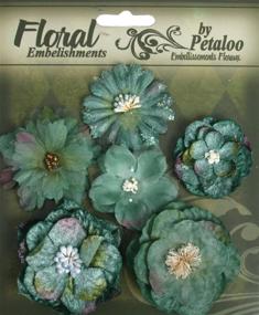 img 1 attached to PETALOO Цветочные украшения Blooms Pkg Blue