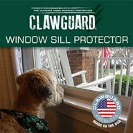 clawguard window sill protector transparent dogs and carriers & travel products logo