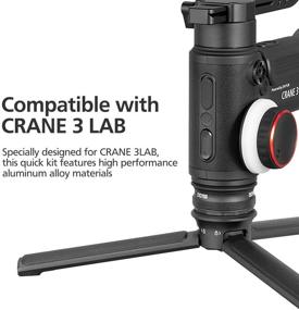 img 2 attached to Zhiyun Transmount Quick Setup Kit: Effortless Mounting for Zhiyun Crane 3 Lab (2 Pack)