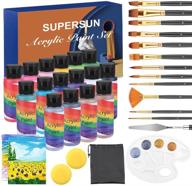 supersun acrylic painting supplies beginners painting, drawing & art supplies logo