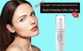 img 1 attached to 💋 ALLUREC Lip Plump Perfection Filler: Repair Lip Lines, Wrinkles & Aging with Moisturizing Peptides Serum for Softer, Smoother, Fuller, Younger Look Lips