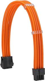 img 1 attached to FormulaMod Sleeve Extension Power Supply Cable Kit 18AWG ATX 24P+ EPS 8-P+PCI-E8-P With Combs For PSU To Motherboard/GPU (Orange)