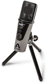 img 4 attached to Apogee MiC Plus - Elevate Your Recording Game with Studio-Quality USB Microphone and Zero-Latency Headphone Output