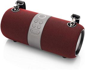 img 4 attached to 🔊 Coleman CBT60 True Wireless Waterproof Portable Bluetooth Speaker - Red
