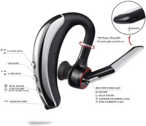 img 2 attached to Наушники с функцией Bluetooth, Aolite Hands Free, легкие весом